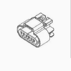 15326830德尔福汽车线束连接器护套6P接插件胶壳现货
