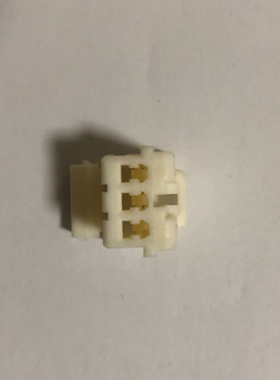 368500-1泰科汽车线束连接器塑壳护套接插件368500现货3p 3.5mm