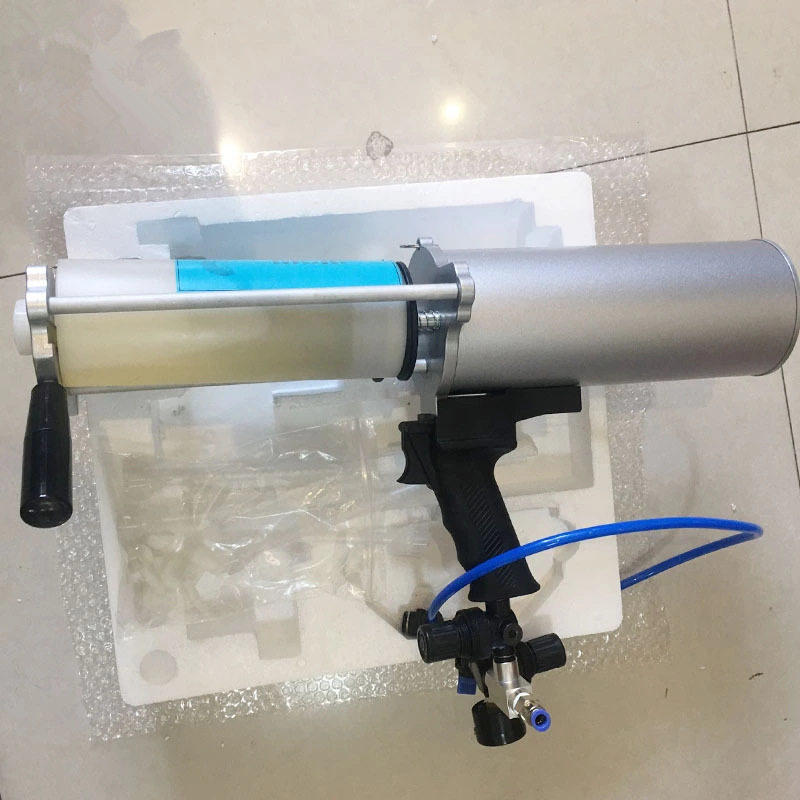 批发双组份黑白料发泡喷枪 手持冷喷聚脲胶枪 雕塑喷涂1500ml胶枪
