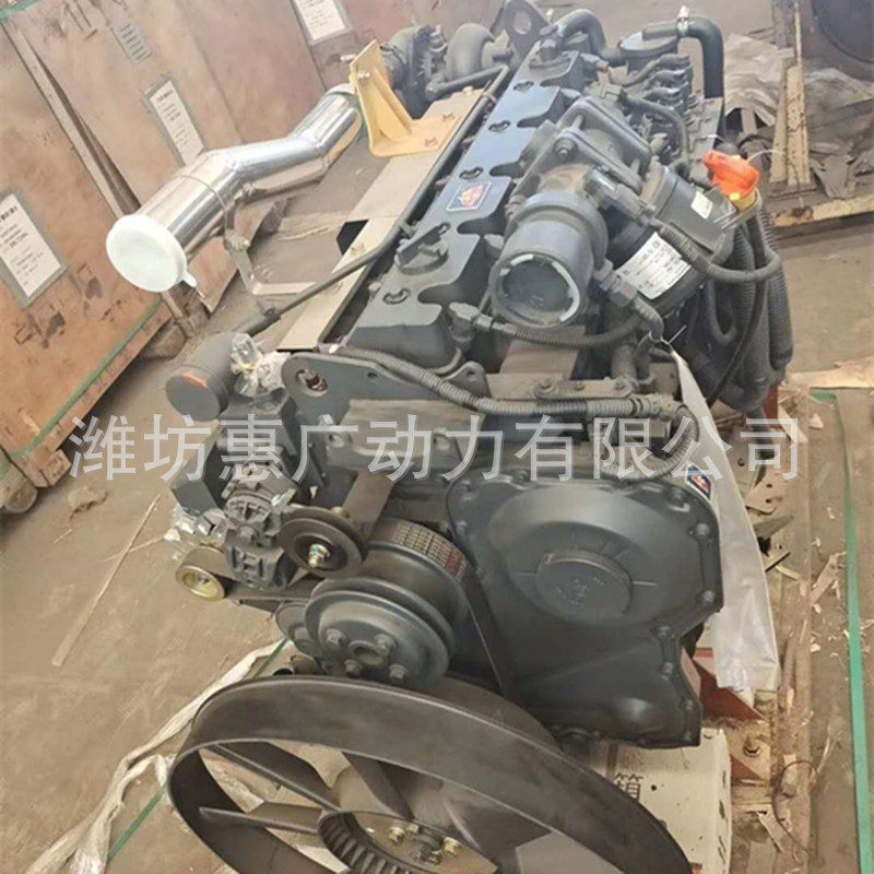 上柴动力SC9DF290Q4柴油机 徐工QY25K5A起重机配套6缸发动机