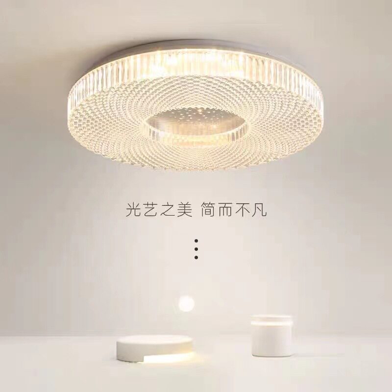 2024年新款主卧室灯吸顶灯轻奢简约现代温馨浪漫网红主人房间灯具