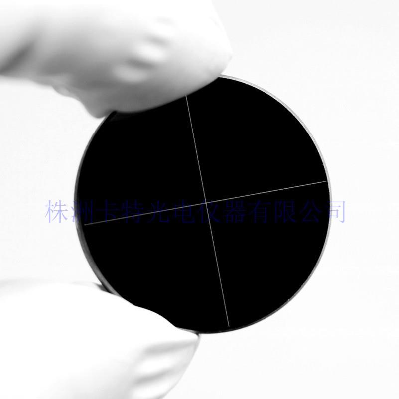 CAT937F显微镜测微尺标定板暗场明线十字分化板校准片线宽15um