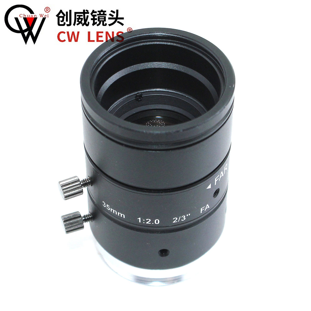 宇瞳镜头工业镜头35mm10MP三分之二高清镜头一千万像素C接口