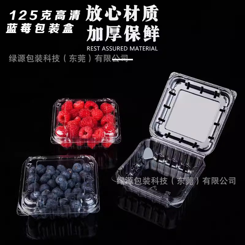 一次性透明加厚水果盒250克装