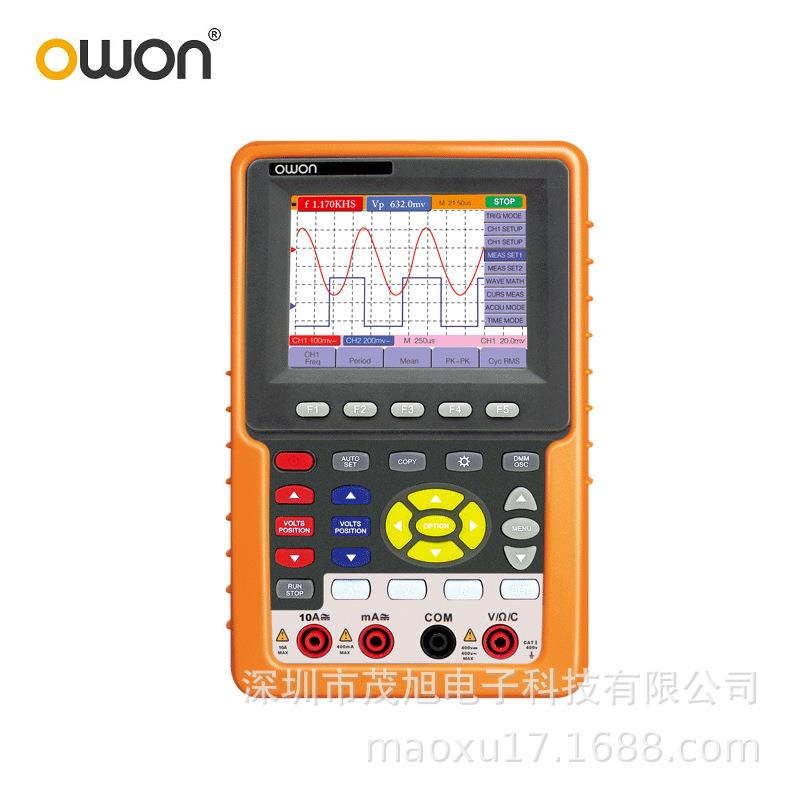 利利普HDS3102M-N双通道手持式数字存储示波万用表100MHz1GS/s