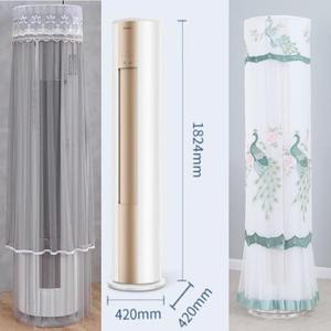 松下3匹空调罩净悦星圆形立式防尘罩套开机不取欧式包ZY72F310N