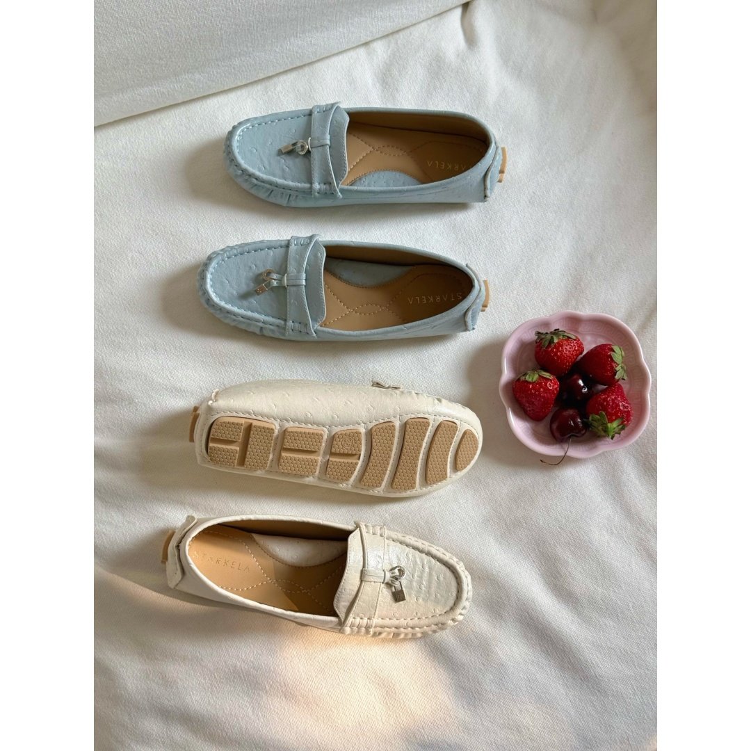 老钱风软皮一脚蹬乐福鞋女2026春夏圆头软底豆豆鞋休闲单鞋妈妈鞋,女鞋,乐福鞋（豆豆鞋）,淘宝优惠券,粉丝福利购,淘宝优惠卷