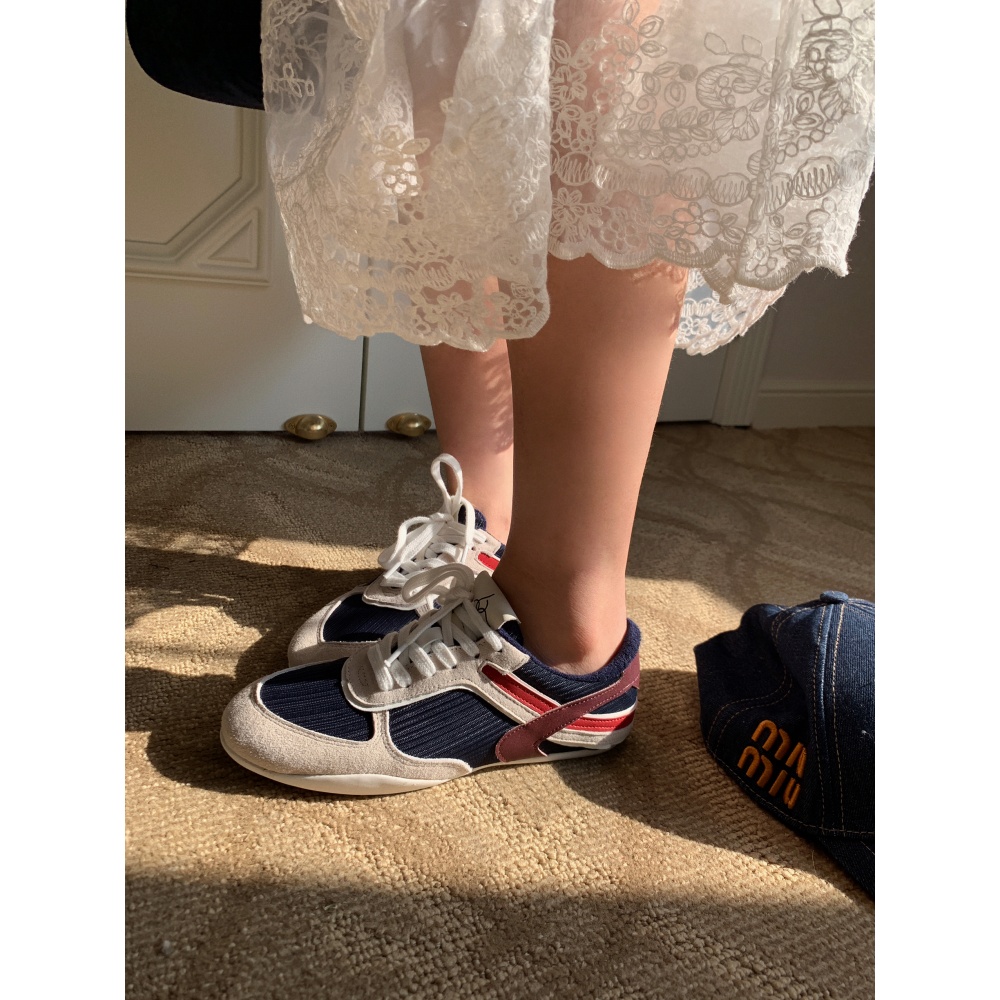 Starkela德训鞋复古透气薄底百搭