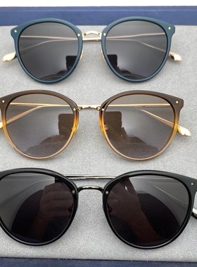 LINDA FARROW琳达法罗男女款太阳镜纯钛超级轻20克近视配镜新品