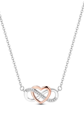 MYBEBOA美缤宝 项链女款2026新款独特漂亮永恒无限的爱项链