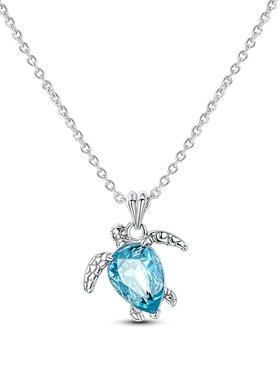 MYBEBOA美缤宝 项链女款2026新款独特漂亮闪耀海龟吊坠项链