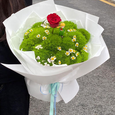 小王子鲜花花束送男友