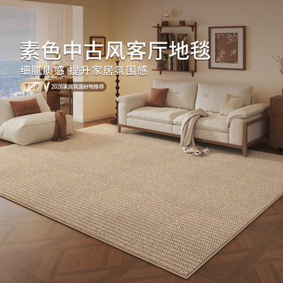 仿剑麻地毯客厅茶室素色