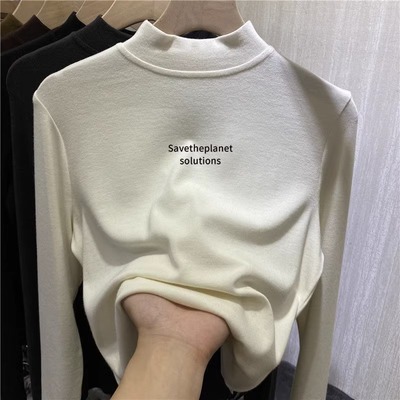 【赠运费险】加厚双面德绒打底衫