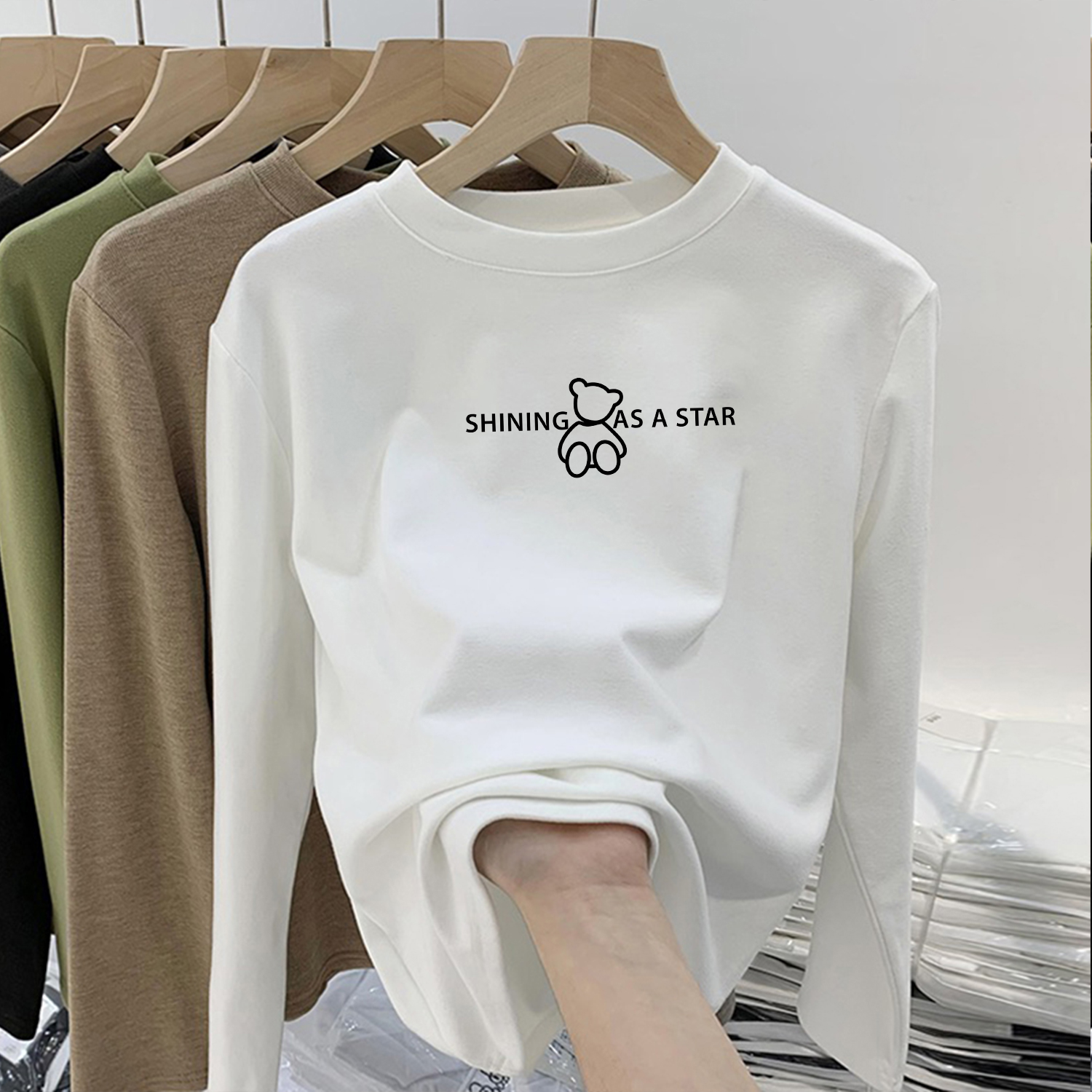 【好货推荐】儿童加厚打底衫内搭