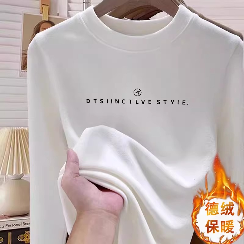 【女童TOP店】加厚长袖t恤秋冬