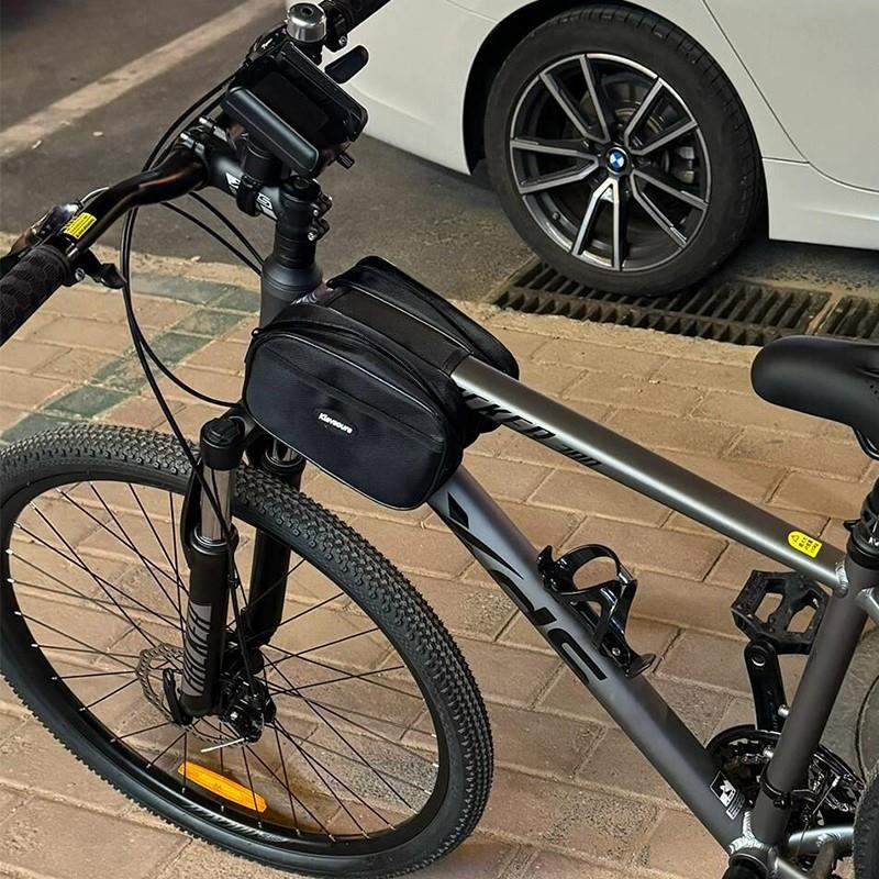 使用喜德盛山地车自行车包前梁包前把横梁包公路车骑行挂包防水