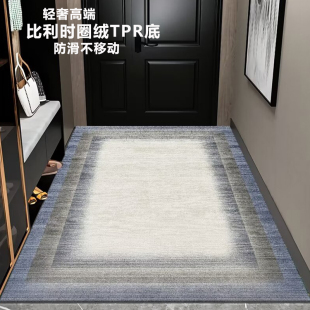 入户门地垫入户门垫进门门口防滑耐脏脚垫轻奢高端客厅地毯可裁剪