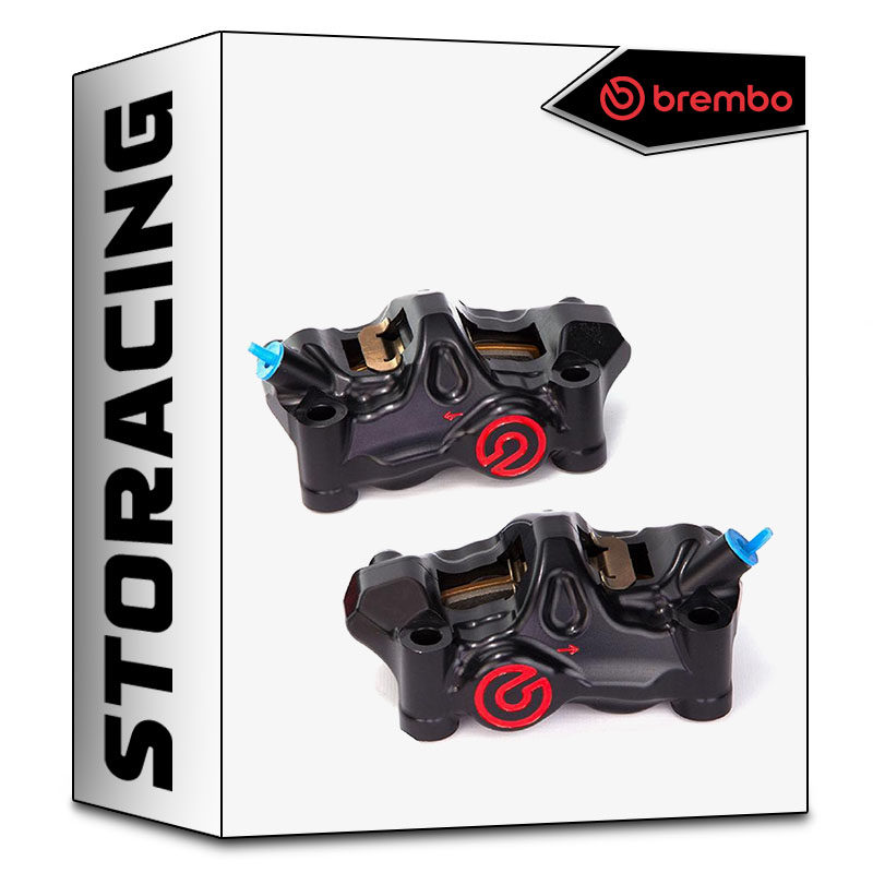 brembo布雷博484 100锁点复古咖啡哈雷摩托车刹车卡钳