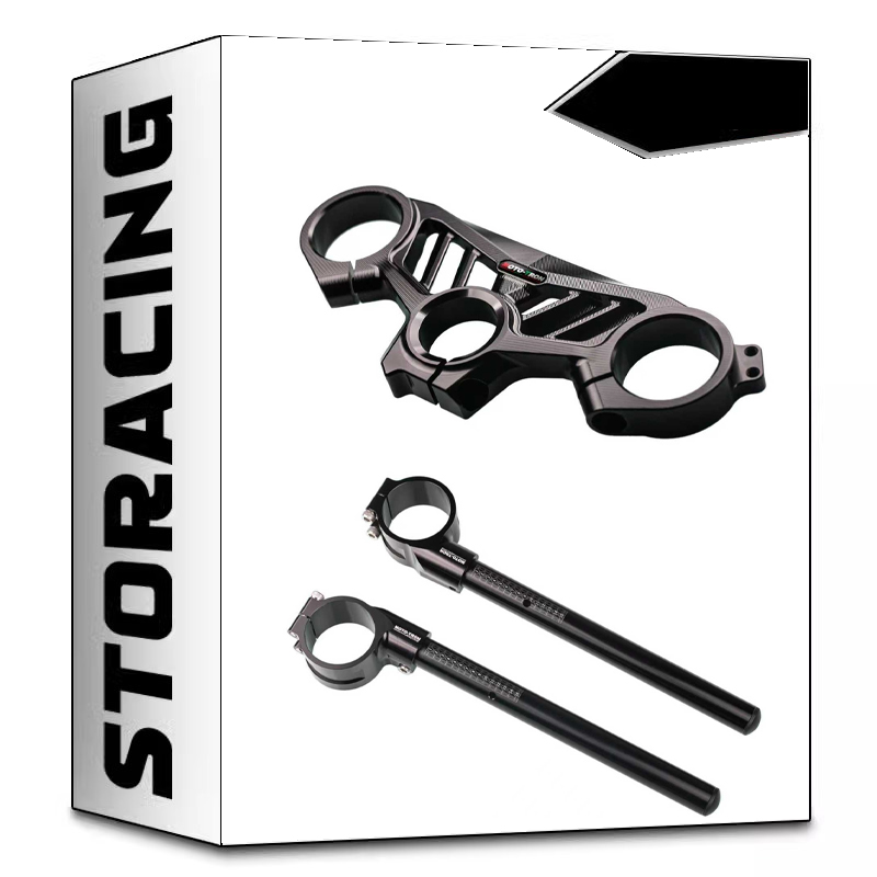 MOTOTRON适配2025款杜卡迪V2专用改装上三星上联板分离把钛尺支架