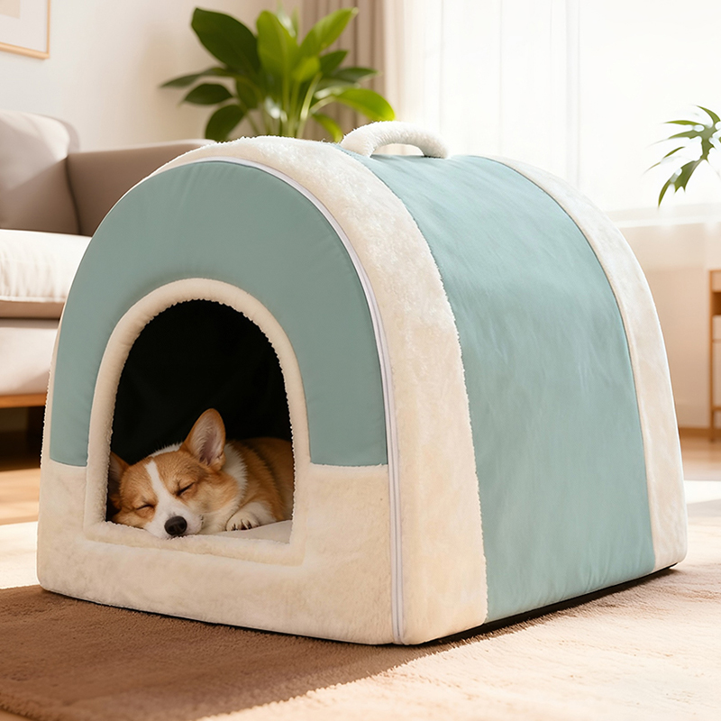 狗窝冬天保暖狗屋可拆洗