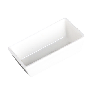 瓷方舟45*22mm长方舟50*28mm 瓷灰皿60*30mm灰份皿80*40mm 燃烧舟90*60mm方型瓷舟120*60mm化学实验室器材