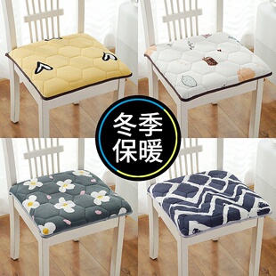 seat detachable thickend dining Wchair cushion 极速Winter