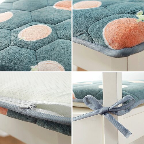 新品Winter thickend detachable seat cushion dPining chair cu