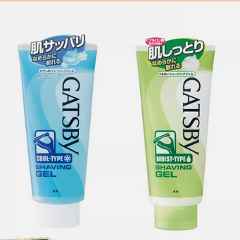 保税 日本 GATSBY/杰士派男士剃须啫喱透明凝胶205g 温和保湿