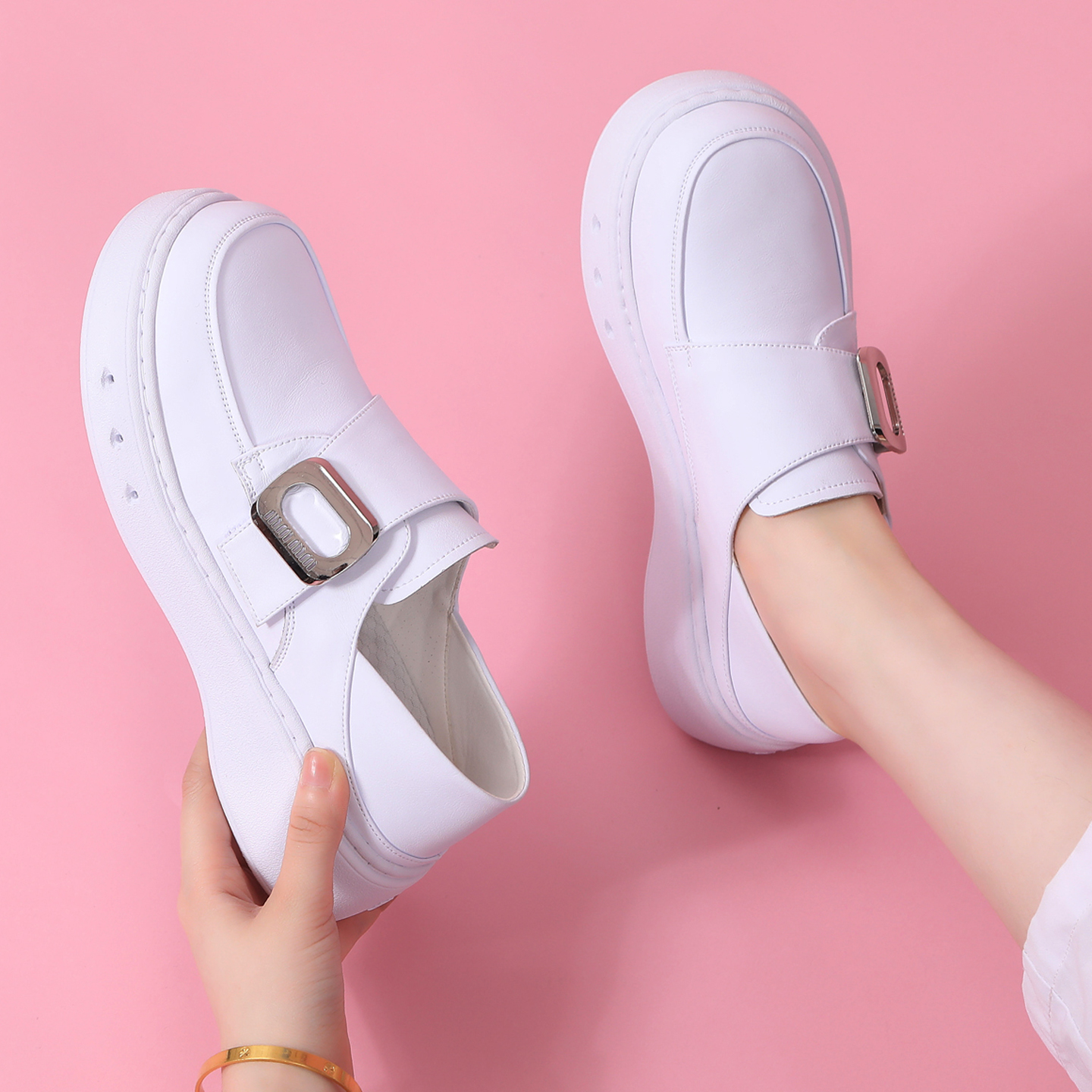 佰思塔护士鞋防滑防臭厂家直销