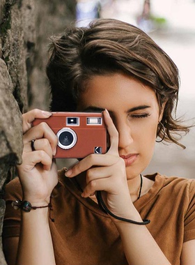 耐影相机硅胶套适用于柯达H35胶卷机硅胶保护套半格保护壳h35n简约防撞相机包硅胶套H35N硅胶科套数码配件女