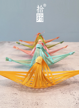 慢品时光竹编工艺手工制作