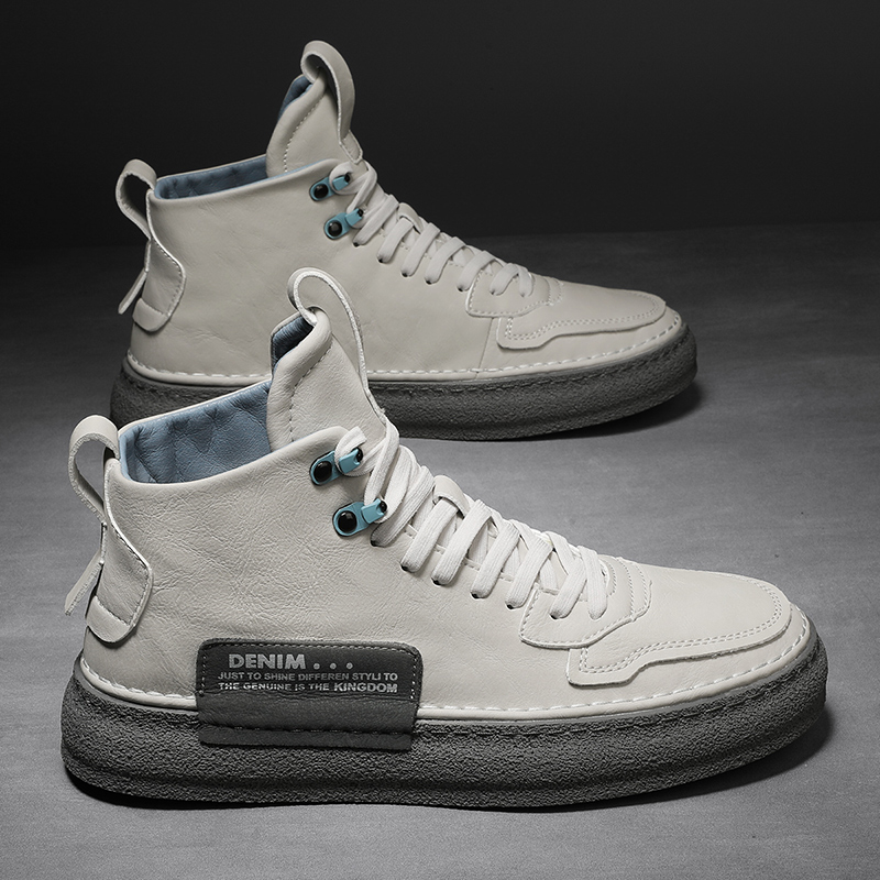 男鞋冬季2025新款潮高帮