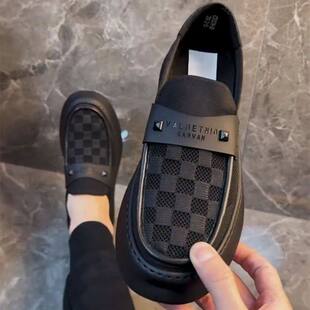 帆布男鞋春秋新款百搭休闲板鞋男运动一脚蹬布鞋老北京软底工作鞋