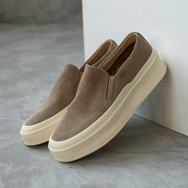 一脚蹬懒人鞋男透气软底休闲板鞋