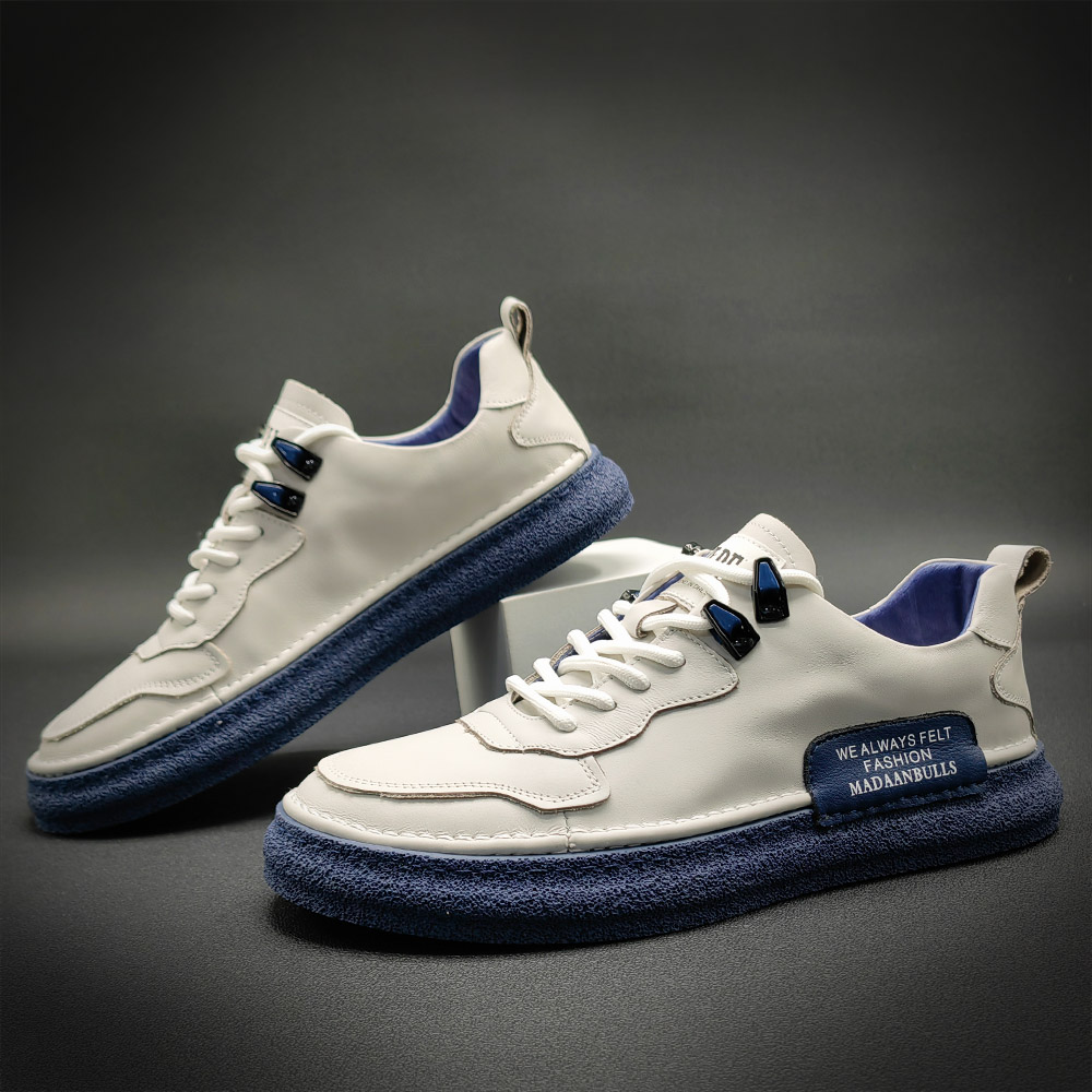 欧洲站高端男士板鞋轻奢商务