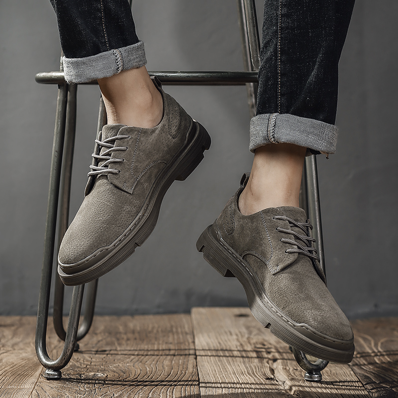 2025新款马丁靴低帮英伦风工装鞋