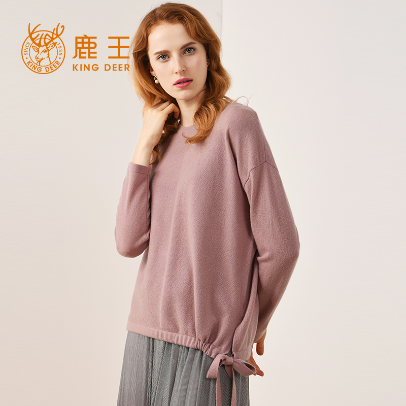 鹿王山羊绒女士羊绒衫