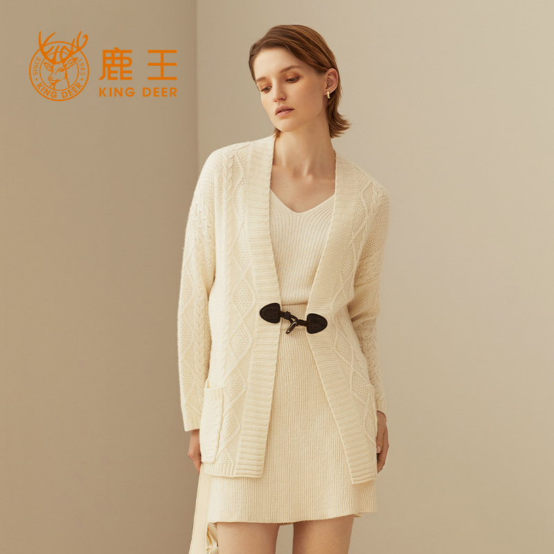 羊绒开衫KingDeer/鹿王女士