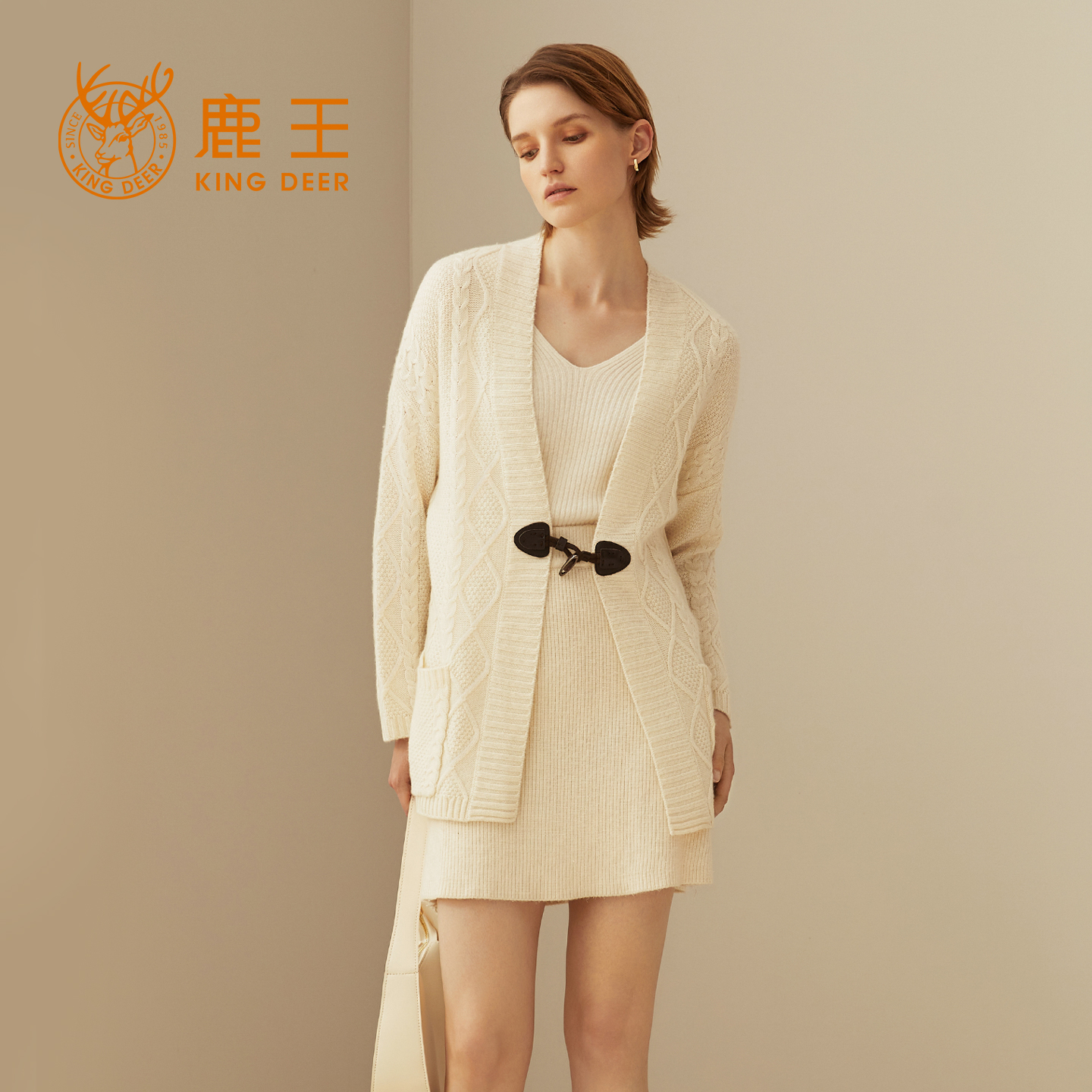 羊绒开衫KingDeer/鹿王女士