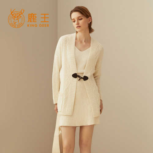 羊绒开衫KingDeer/鹿王女士