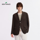 GENTSPACE2025年春新品 平驳领商务通勤休闲松弛文艺活力单西外套
