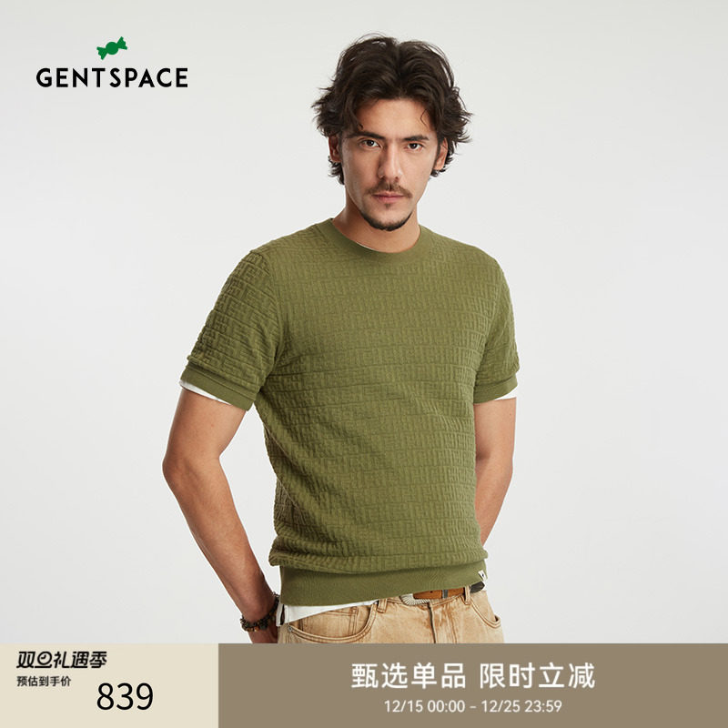 商场同款短袖圆领衫GENTSPACE
