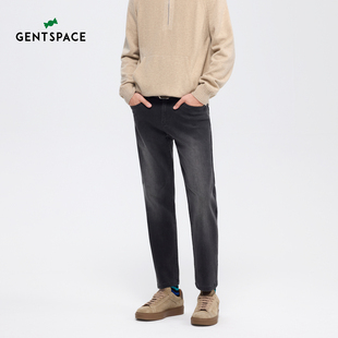 GENTSPACE2025年秋季新品简约挺括通勤休闲牛仔裤