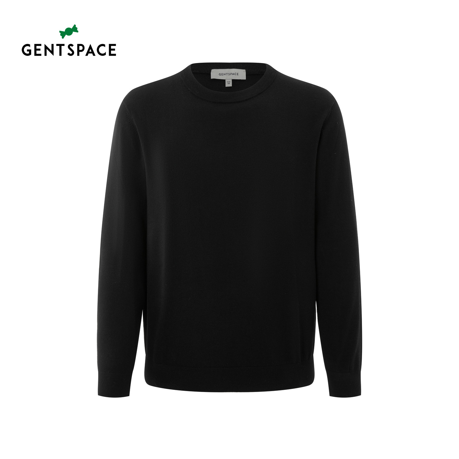 GENTSPACE秋冬新品圆领合体版型简约易搭男士长袖毛衫