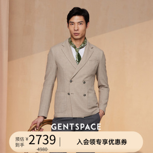 商务休闲羊毛修身 外套 商务休闲西服西装 男士 GENTSPACE春夏新品