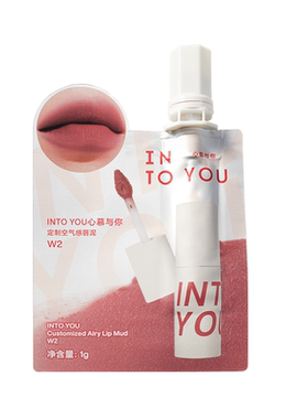 INTO YOU【【天猫U先】INTO YOU空气（袋装）唇泥W2试用