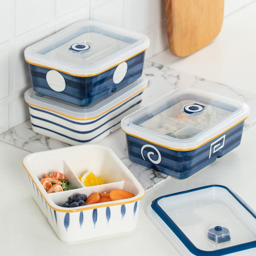日式饭盒上班族分格便当盒