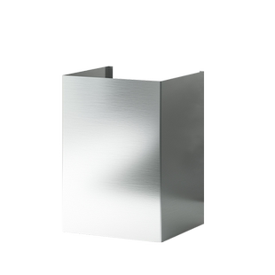 定制304不锈钢排烟罩抽油烟机围板装饰管道排气烟管遮丑挡板加厚