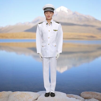 金双熙小海军影视剧白色军装偏偏喜欢你演出服合唱校服装儿童海军